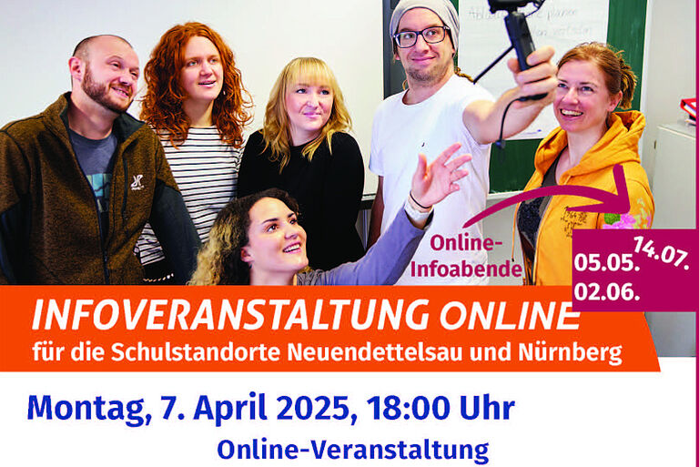 7. April 2025: Nächster Online-Infoabend