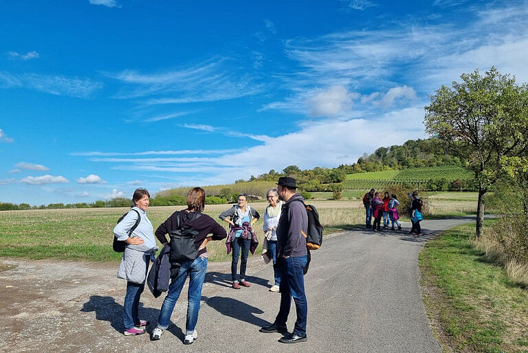 Strahlender Sonnenschein beim Betriebsausflug