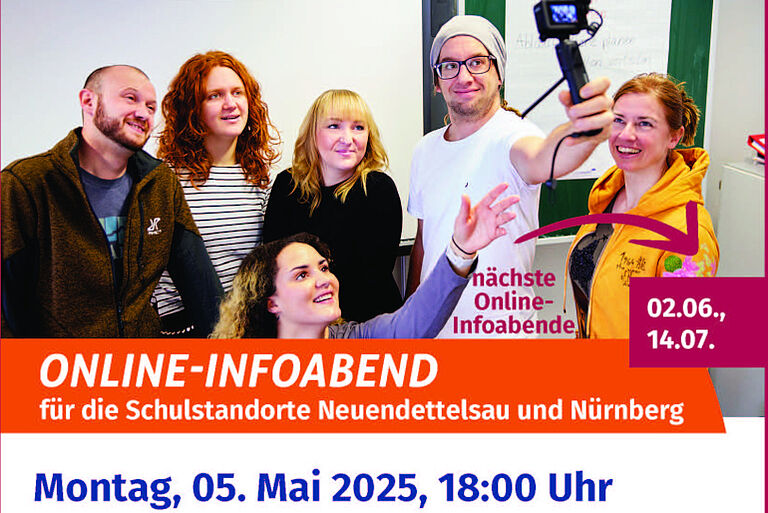 5. Mai 2025: Nächster Online-Infoabend